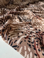 Ткань для рукоделия штапель для шитья 3 м плательная вискоза