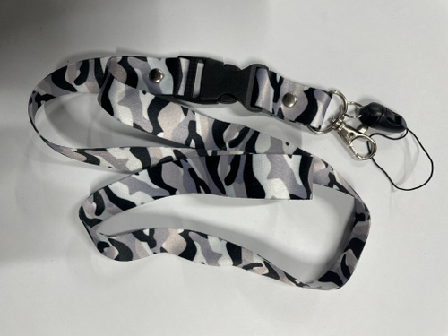 V-Камуфляж / Брелок, шнурок для ключей на шею без логотипа, ланъярд, крафт, V-Камуфляж (1 шт)