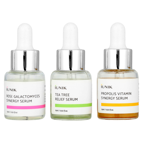 iUNIK, Daily Serum Trial Kit, 3 Piece Set