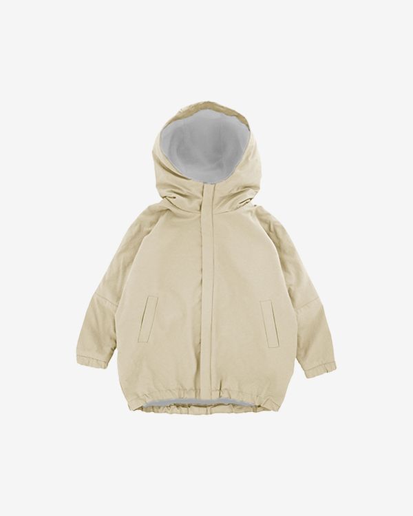 Парка бежевая - фото 1