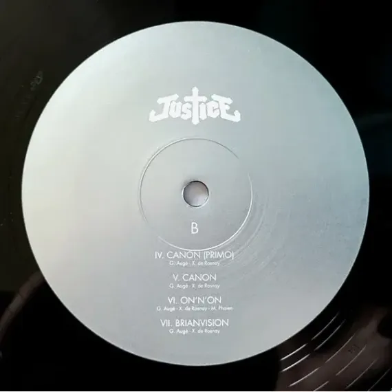 Justice – Audio, Video, Disco. LP