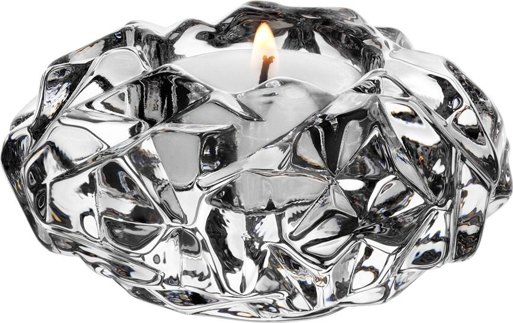 Подсвечник Orrefors Carat, хрусталь, 5 9,5 см
