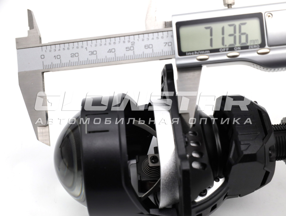 Билед модули Aozoom A5H 2.5 дюйма 2025, 12V, 47W/53W, крепление 3R и съемное гаечное (комплект, 2шт)