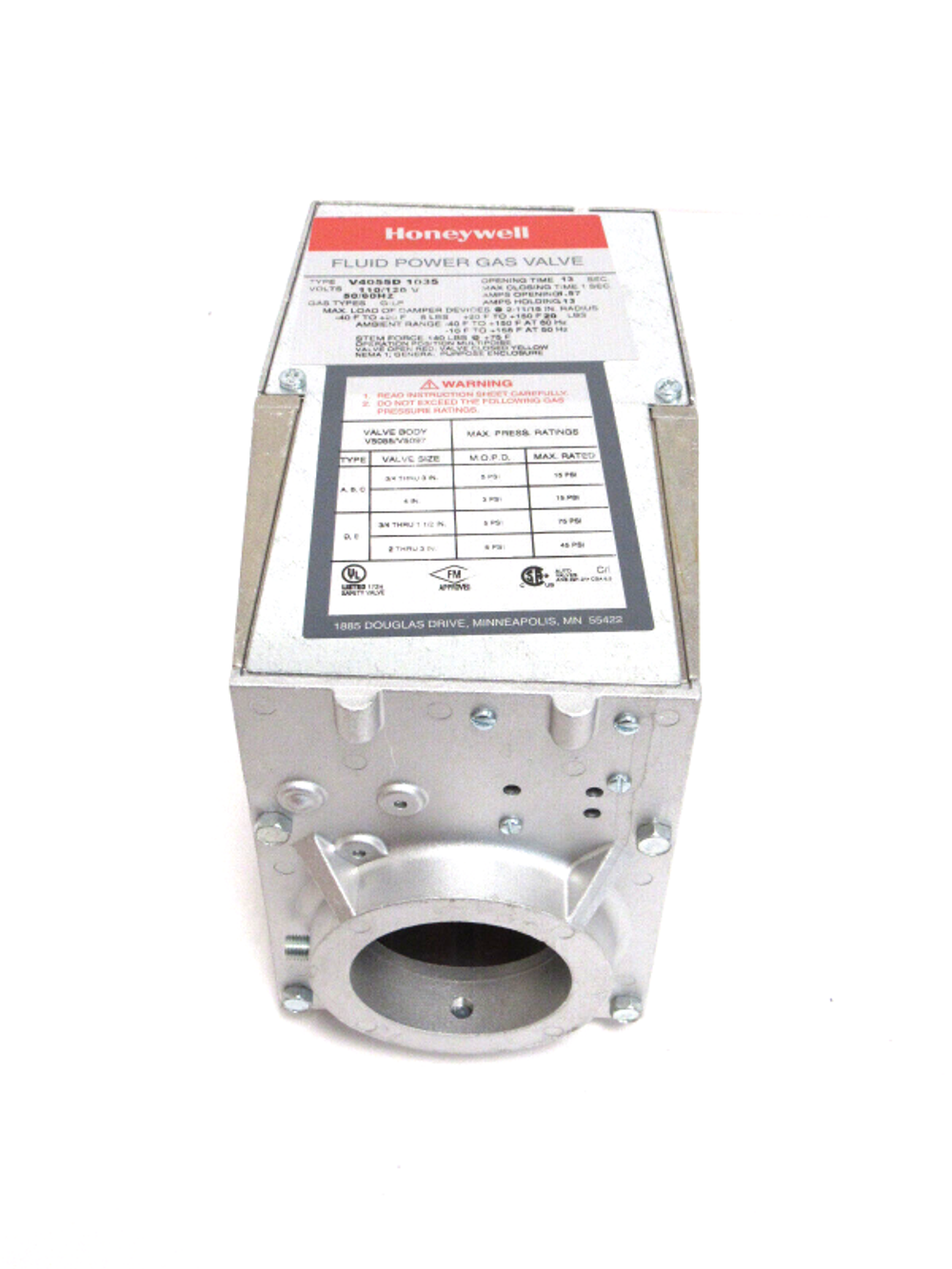 Honeywell V4055D1035
