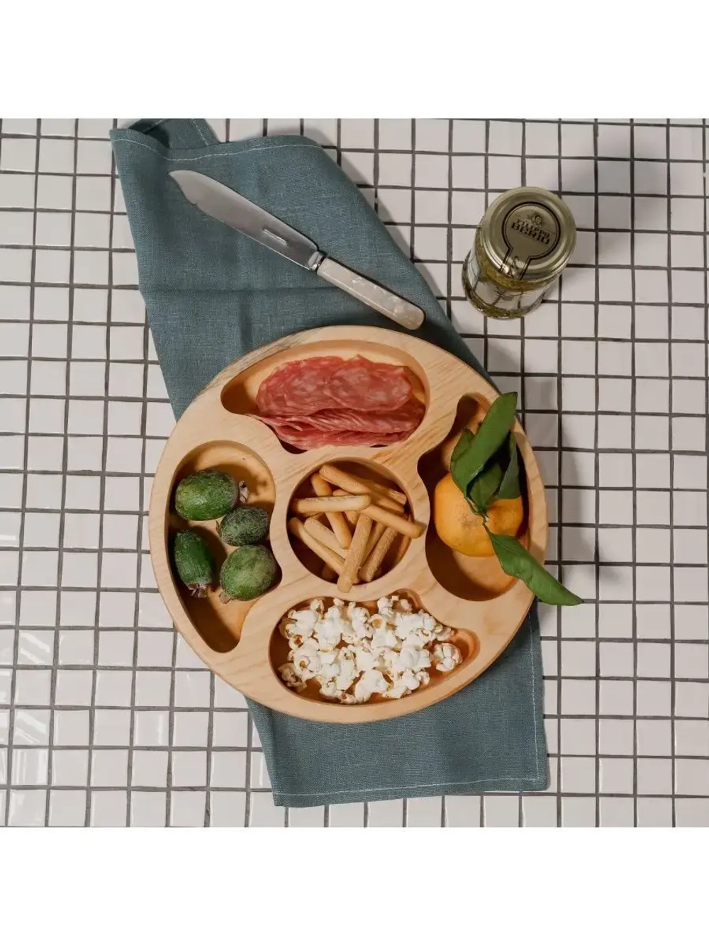 Менажница из Сибирского кедра