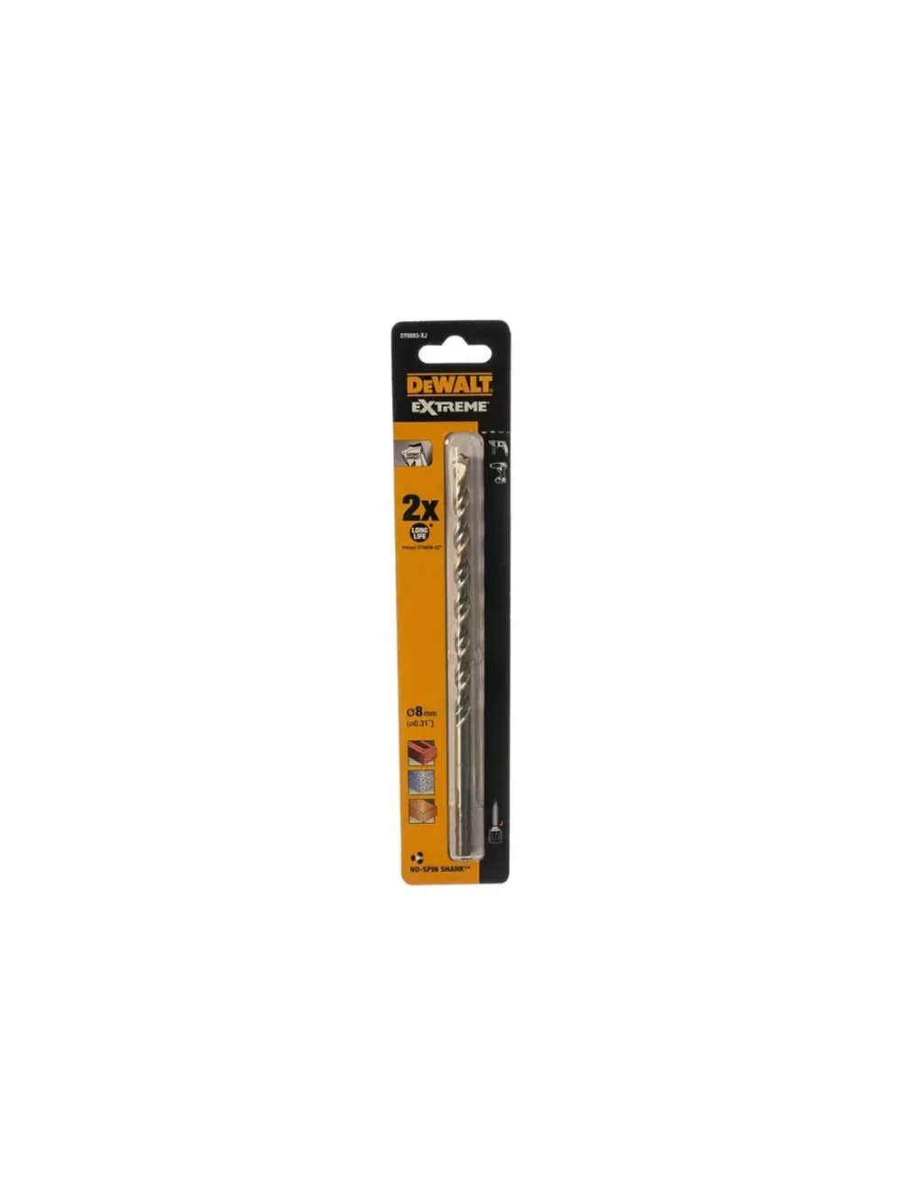 Сверло по бетону DeWALT Extreme DT6683-XJ 8 x 200 мм