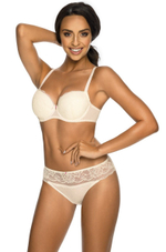 Женственный бюстгальтер пуш-ап Vanilla (Размер: 65B) (Цвет: молочный)