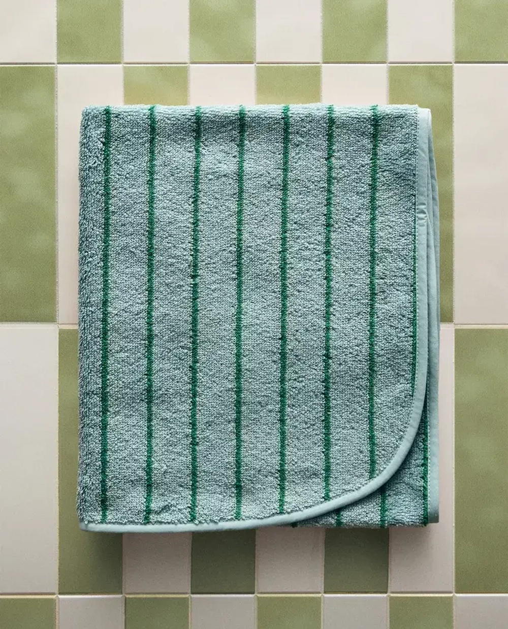 ZARA HOME ДЕТСКОЕ ПОЛОТЕНЦЕ В ПОЛОСКУ, СИНИЙ