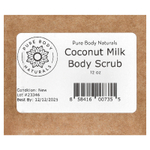 Pure Body Naturals, скраб для тела с кокосовым молоком, 340 г (12 унций)