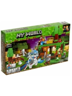 Конструктор Майнкрафт Битва за сокровища 327 деталей 11138