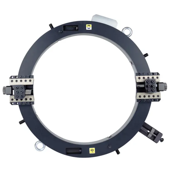 Разъёмный труборез и фаскосниматель ТВС-830 с электроприводом