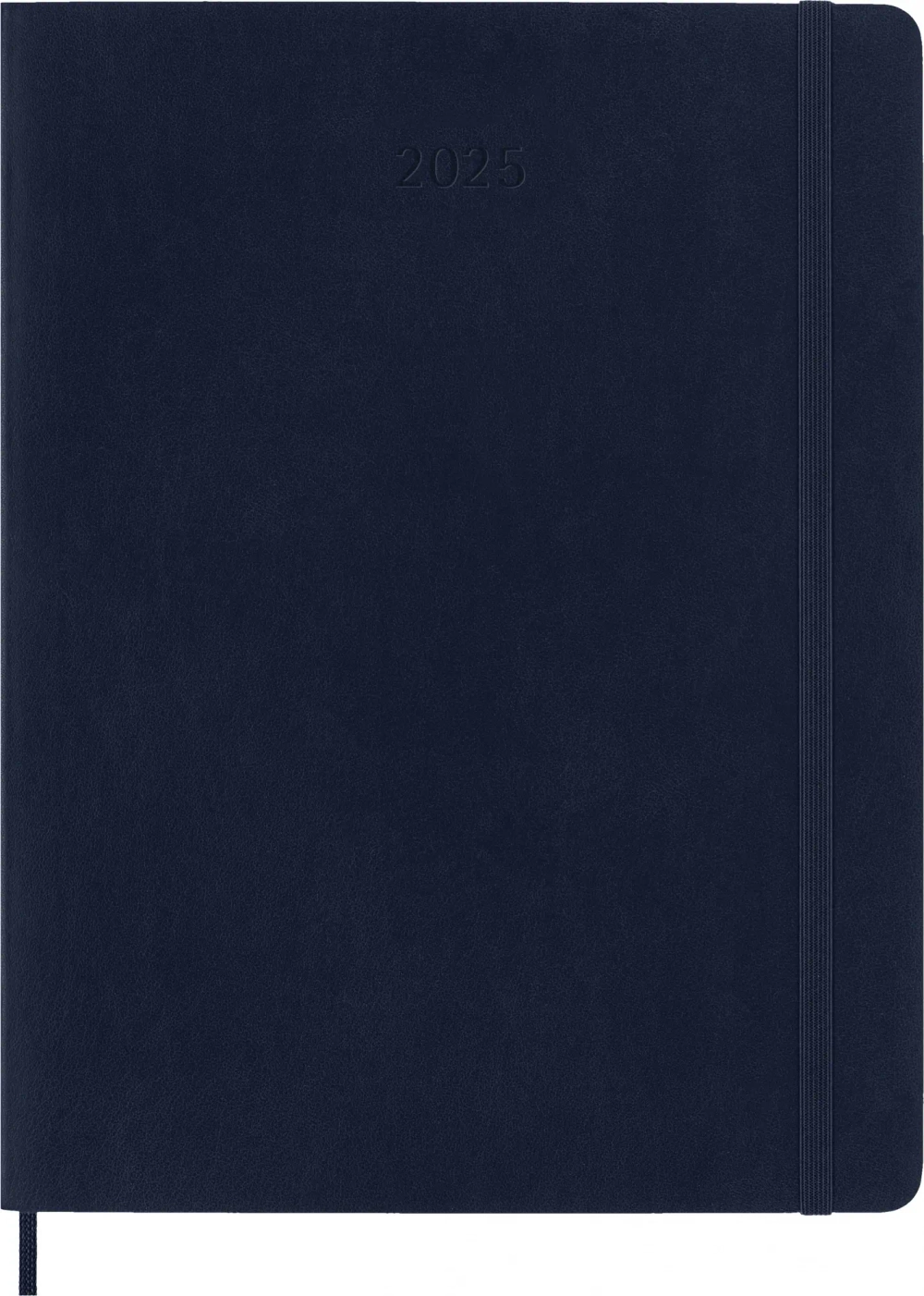 Еженедельник на 2025 год Moleskine Classic Soft WKNT XL (DSB2012WN4) 19х25см мягкая обложка синий сапфир