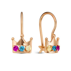 Серьги Короны