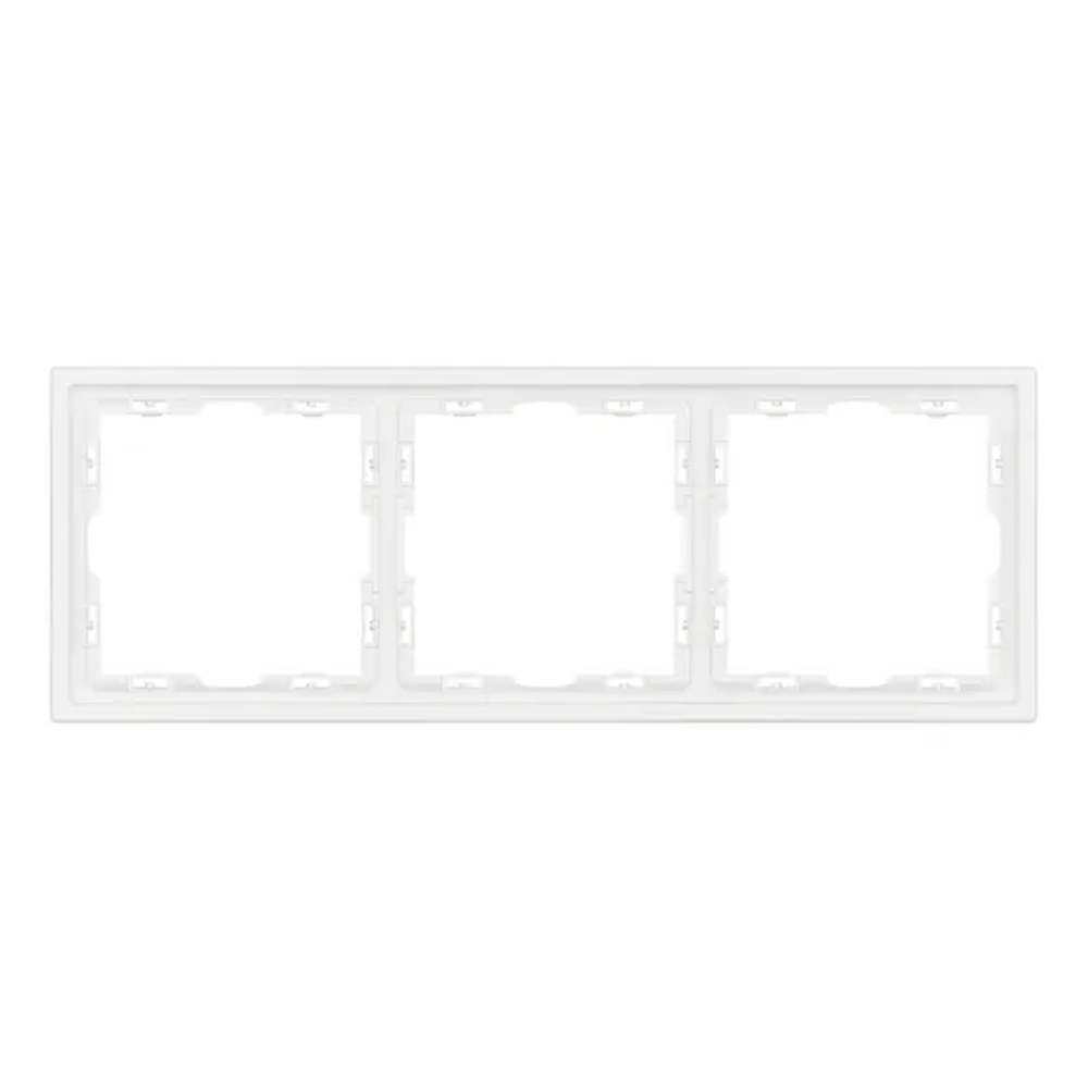 Рамка пластиковая FRM-NOBE-SFPL-3-WH (Arlight, -) 054219