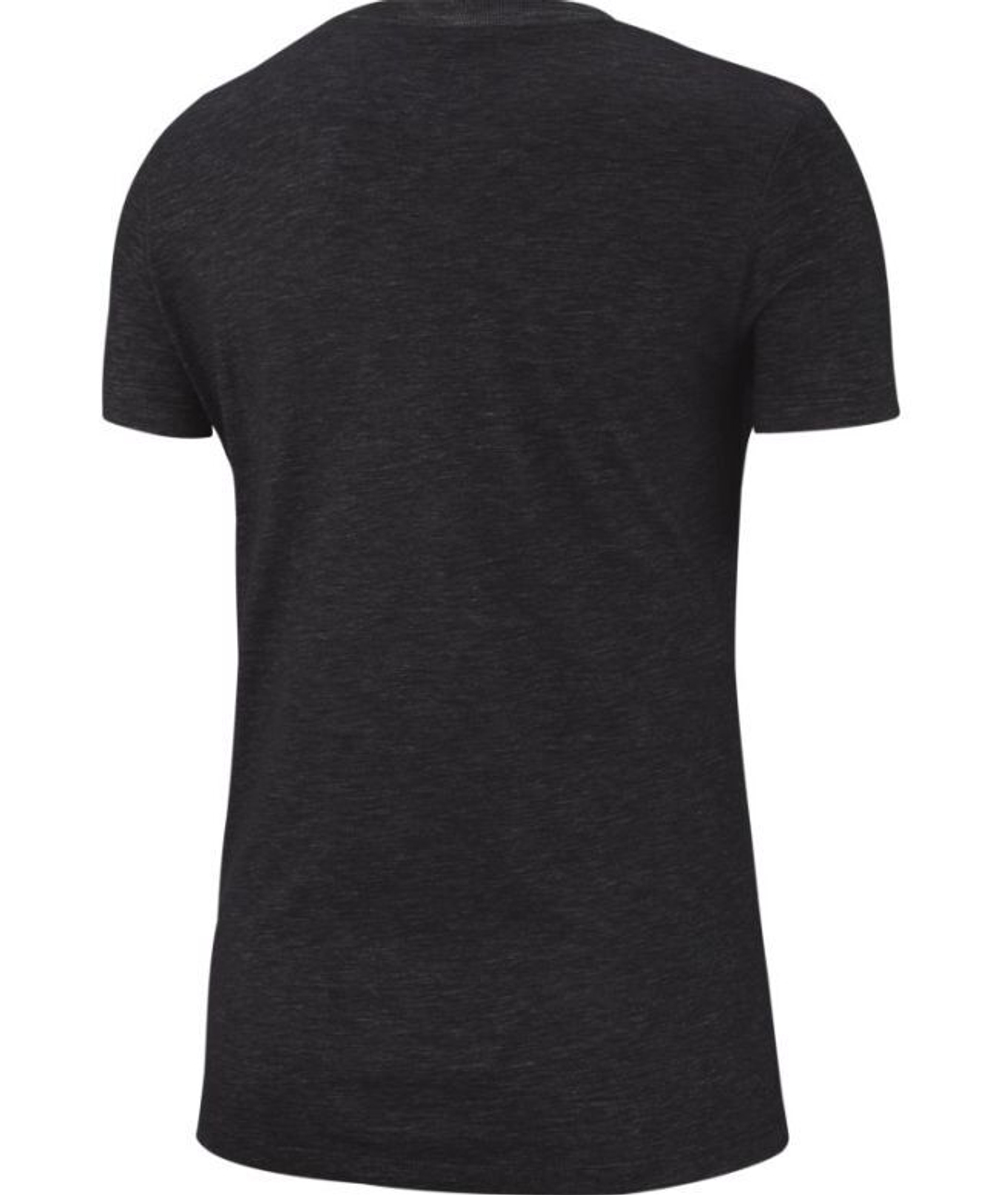 Женская футболка теннисная Nike Dry Tee DFC Crew W - black/heather/white