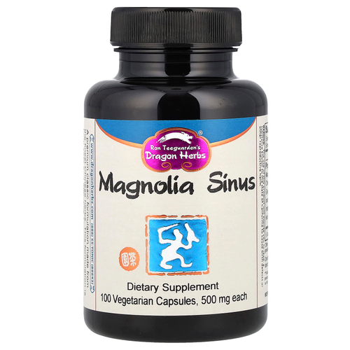 Dragon Herbs, Magnolia Sinus, 100 вегетарианских капсул