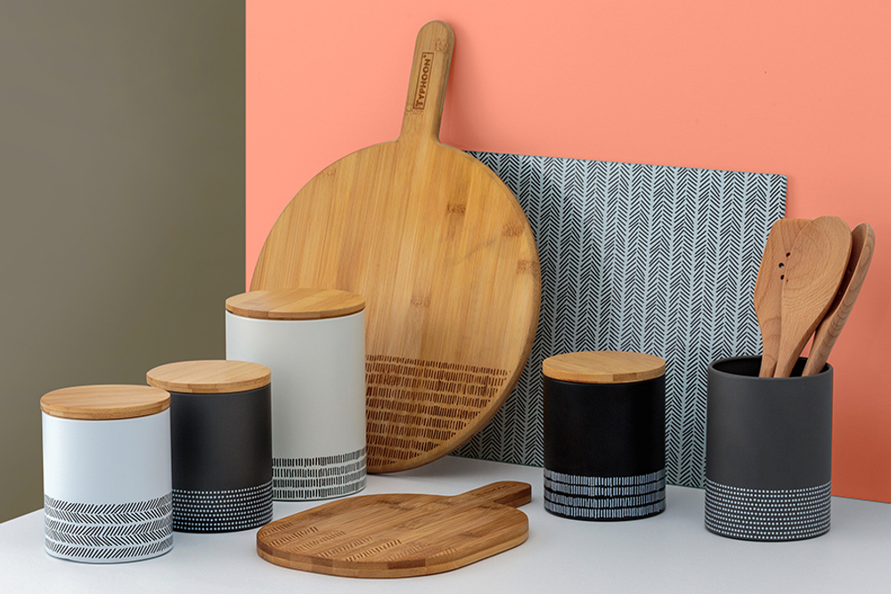 Емкость для хранения monochrome средняя серая 1 л