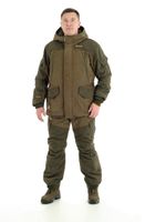 Демисезонный костюм для охоты и рыбалки Магнум Осень - 5 (Исландия, хаки) PRIDE (проклеенный)