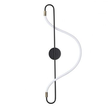 Настенный светодиодный светильник 4303/19WL черный Keys Odeon Light