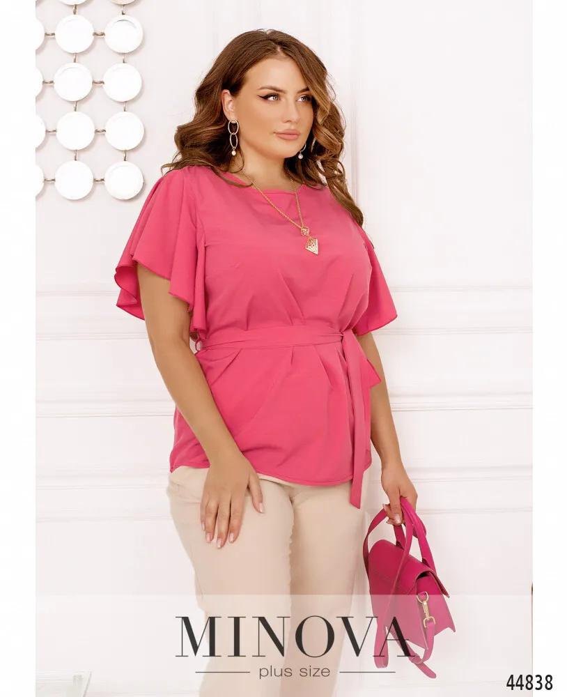 Блуза 2253-малиновый Minova