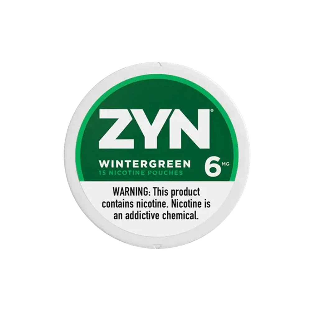 ZYN WINTERGREEN - МЯТА С МЕНТОЛОМ (15МГ)