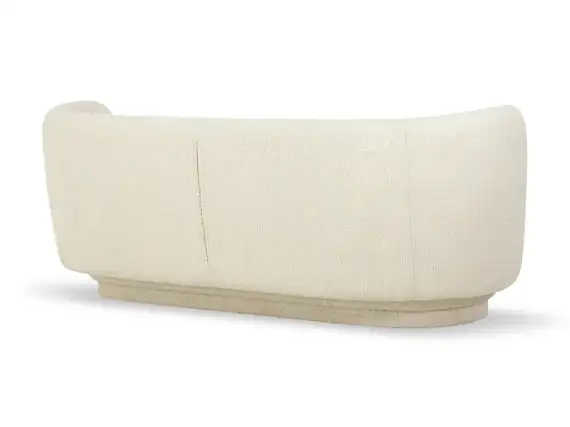 Диван Luco, 210 см, белое букле