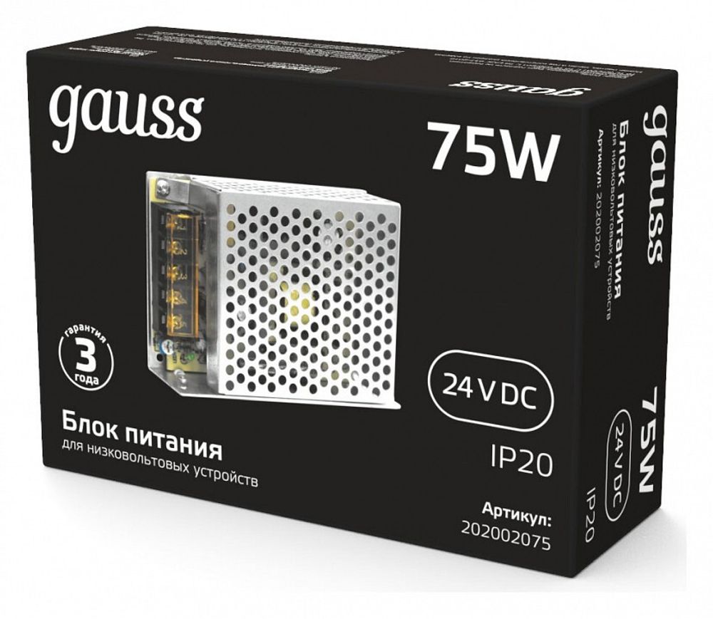 Блок питания Gauss  202002075