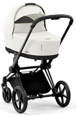 Коляска 3 в 1 Cybex Priam IV Matt Black complete и автокресло Aton B2 i-Size Volcano Black Off White