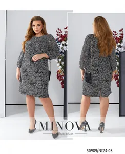 Платье 24-03-Черный Minova