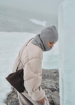 POLENE СУМКА NUMERO NEUF MINI, КОРИЧНЕВЫЙ