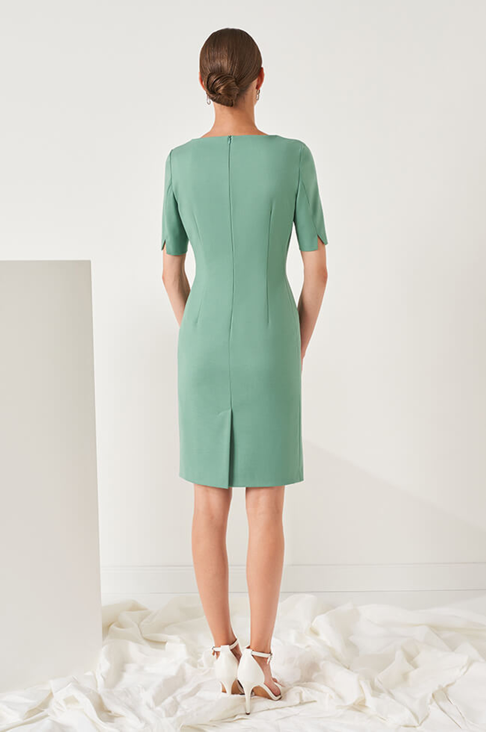 51459 Платье женское (светло-зеленый)