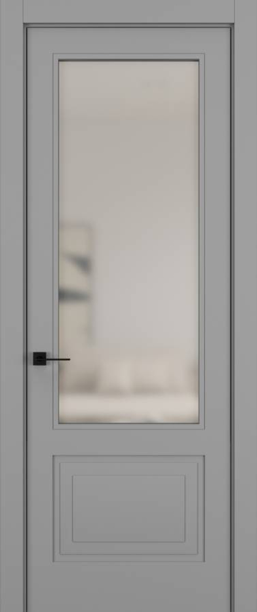 Дверь 021V FREEDOM Матовый Светло-серый