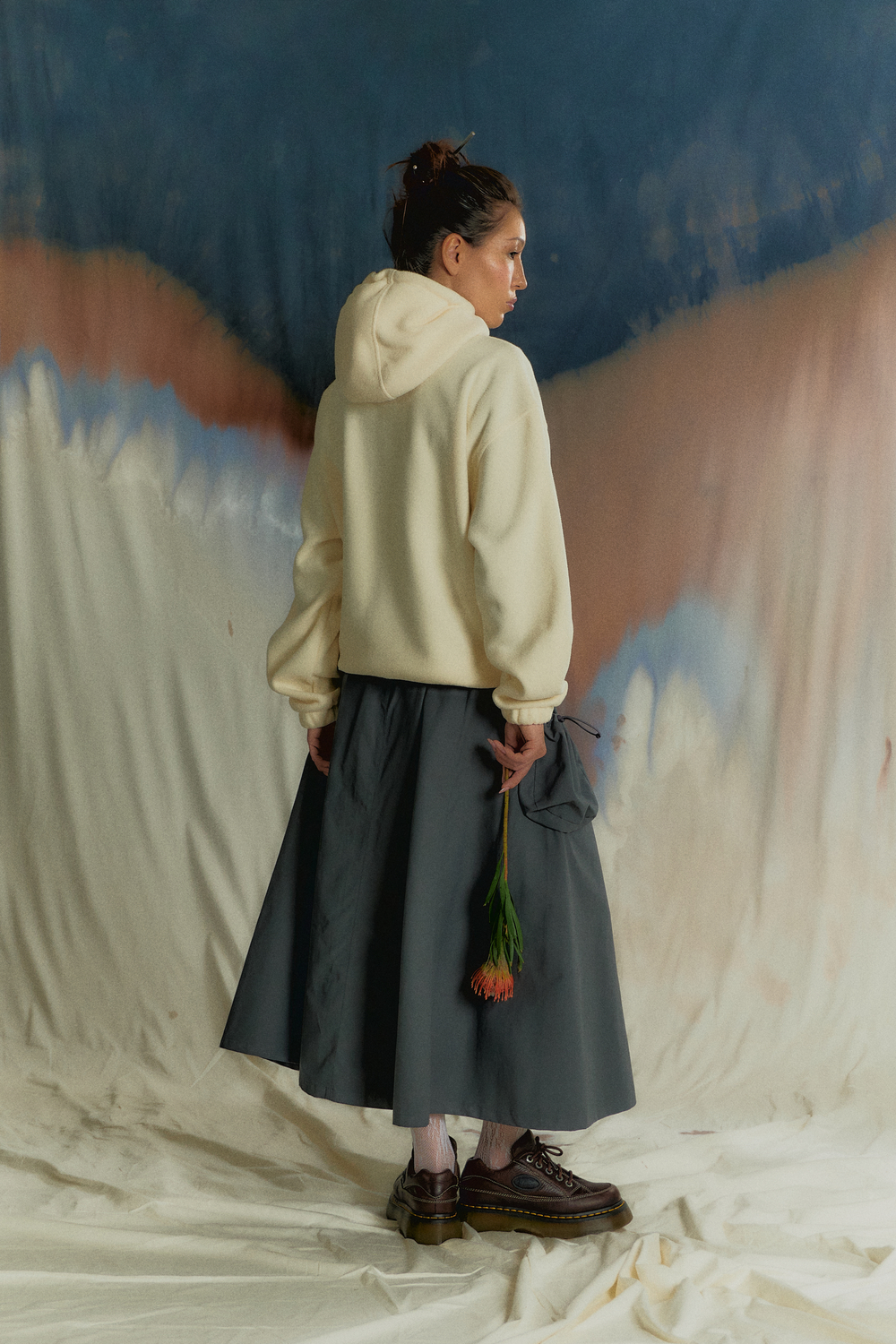 Юбка Called a Garment Niwa Skirt "Graphite"