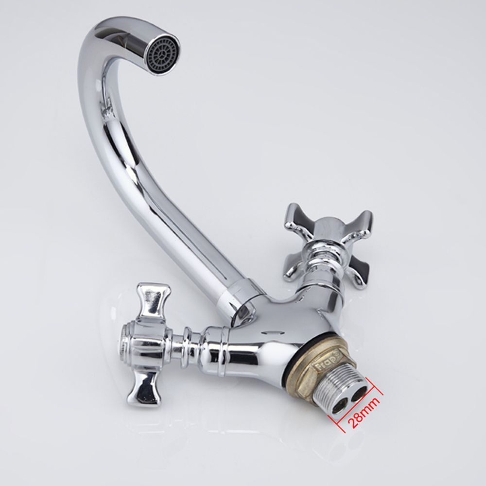 Смеситель для раковины, Frap, с кран-буксой, хром, F1324