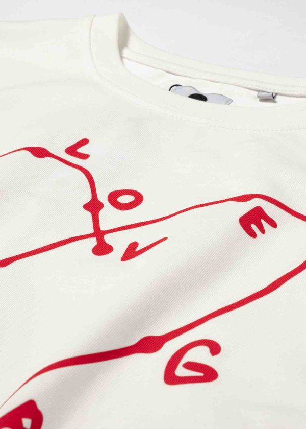 Футболка Сердце плотная мужская белая - фото 6