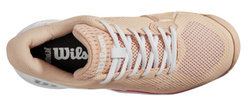 Женские теннисные кроссовки Wilson Rush Pro Ace - peach parfait/white/tangerine