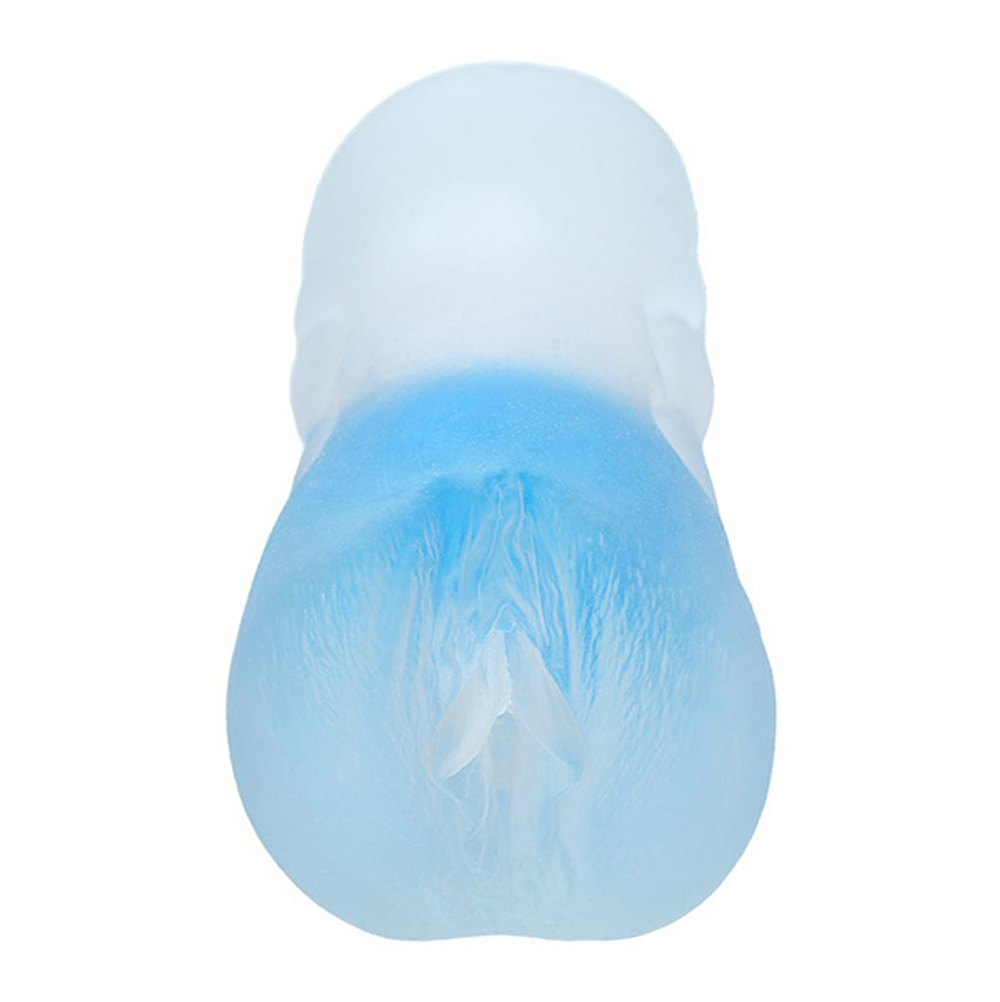 Прозрачный реалистичный мастурбатор 14,5см ToyFa Juicy Pussy Subtle Crystal 894004