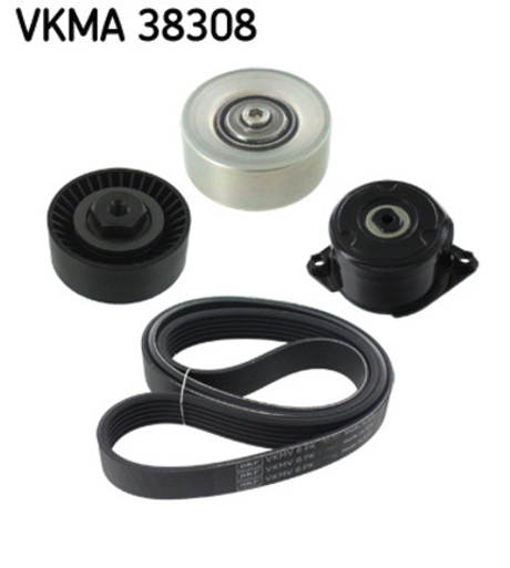 SKF - VKMA38308-SKF - V-ribbed Belt Set - << PROVJERITE LISTU DIJELOVA NA TIPKU ISPOD KATALOSKOG BROJA