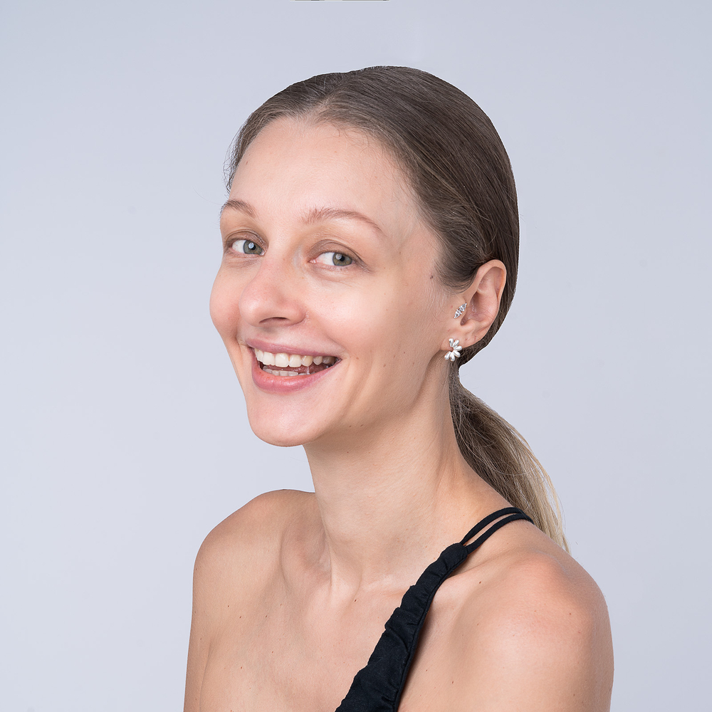 Серьги "Любит – не любит" маленькие