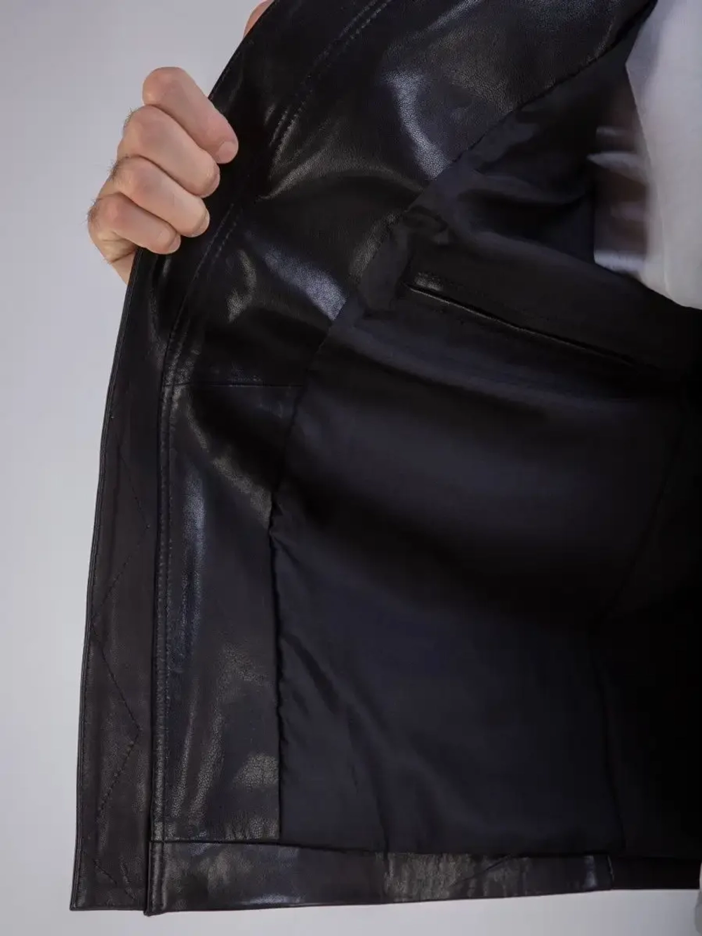 Куртка мужская из натуральной кожи