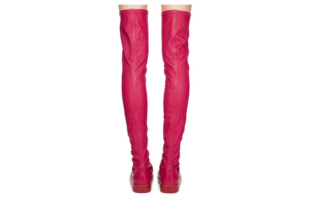 RICK OWENS/RO Over the knee Boots Women"s Pink