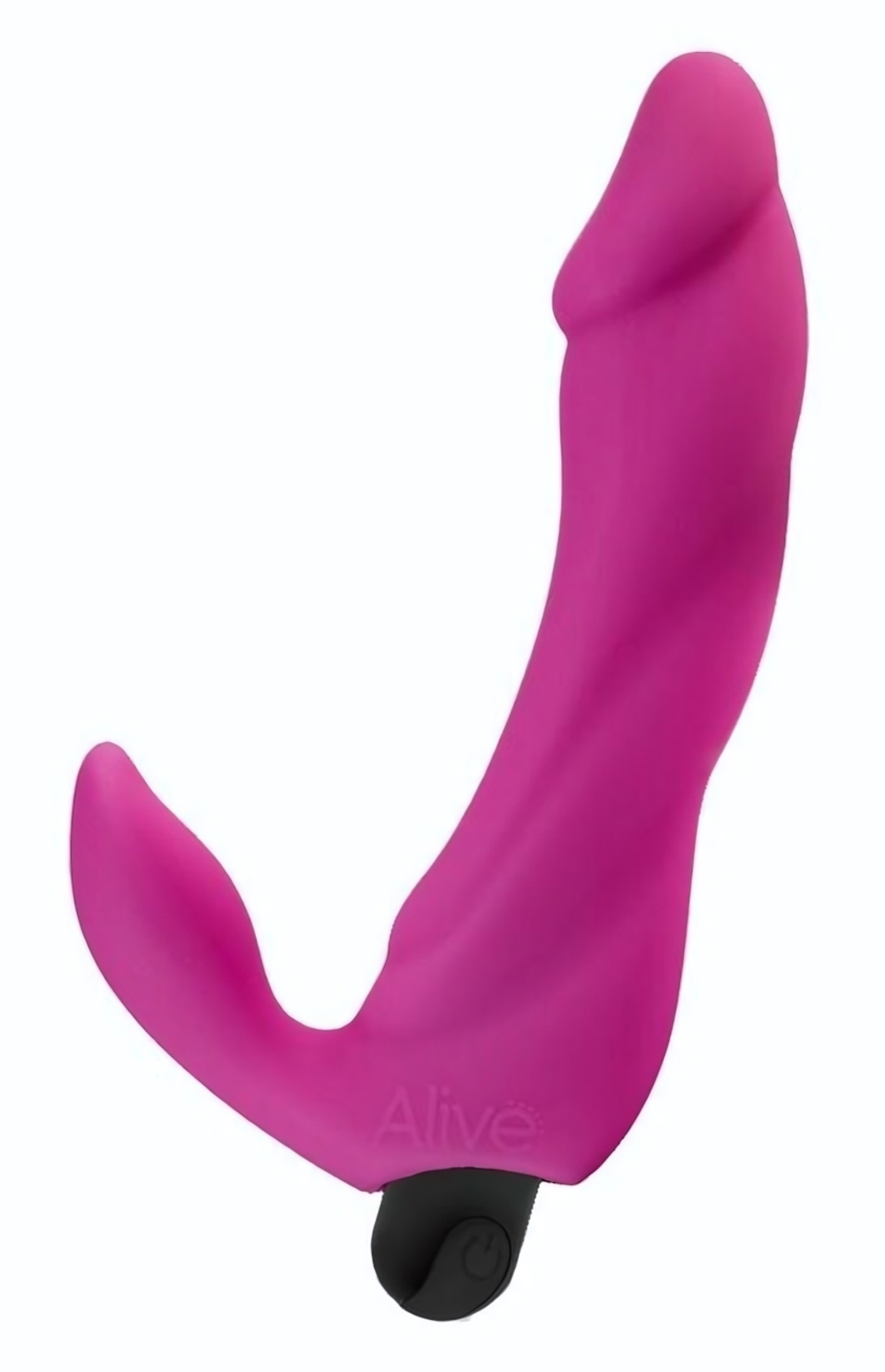 Ярко-розовый вибростимулятор Bifun Pro для точки G - 14,9 см. (Цвет: ярко-розовый)
