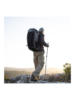 Рюкзак туристический Naturehike 60+5 л, черный