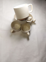 Кружка, чашка для чая, кофе с ложкой,1 шт