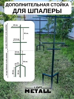Шпалера для малины