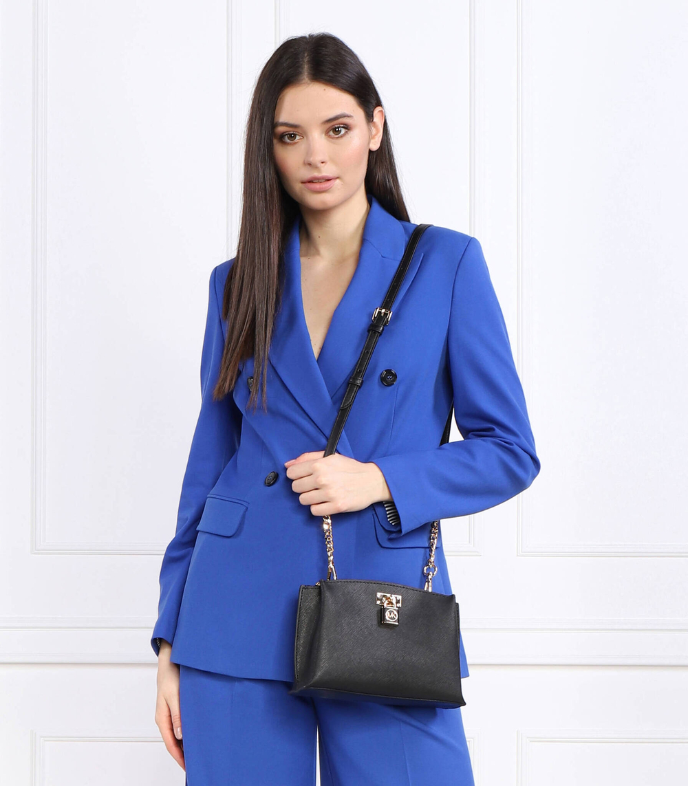 кожаная сумка-мессенджер Michael Kors - черный(30S3GR0M2L)