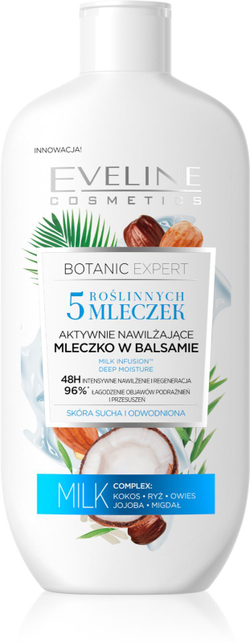 Eveline Cosmetics Botanic Expert - увлажняющее молочко для тела /   350  ml  / GTIN 5901761990812