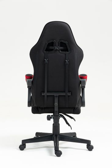 Кресло спортивное TopChairs Phantom черно-красный