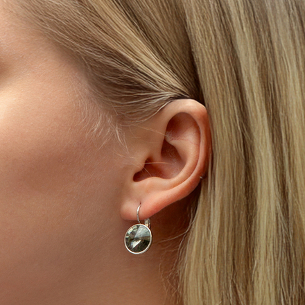 Серьги Fiore Luna Black Diamond A1903.M3 BW/S