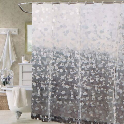 Штора для ванн 180х180 см, Peva, Прозрачная мозайка, STSC1017